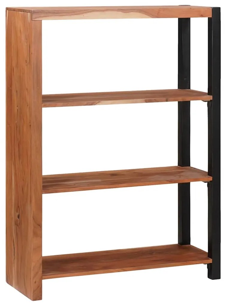 Ράφι Βιβλίων Καφέ 80 x 30 x 110 εκ Στερεό Ξύλο Ακακίας