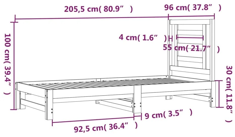 ΚΑΝΑΠΕΣ ΚΡΕΒΑΤΙ ΣΥΡΟΜΕΝΟΣ ΛΕΥΚΟΣ 2X(90X200) ΕΚ. ΜΑΣΙΦ ΠΕΥΚΟ 3108603