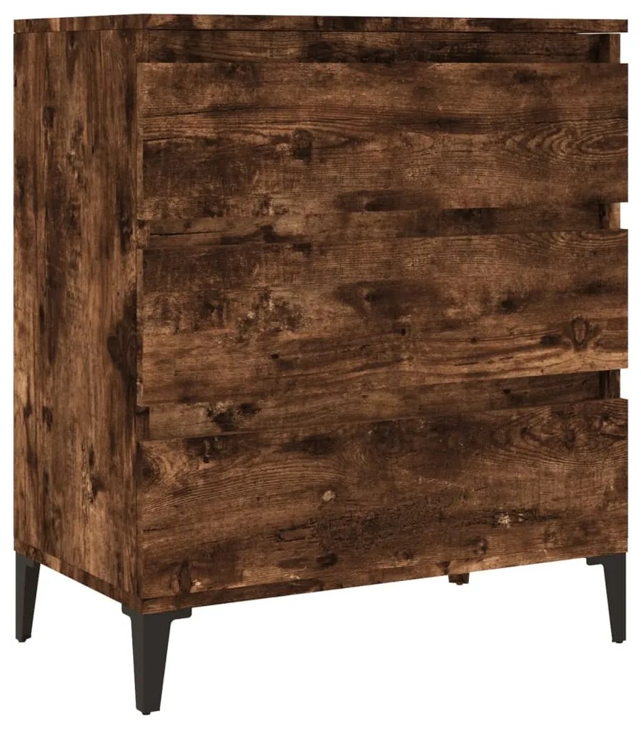 vidaXL Ντουλάπι Καπνιστή Δρυς 60x35x70 εκ. από Επεξεργασμένο Ξύλο