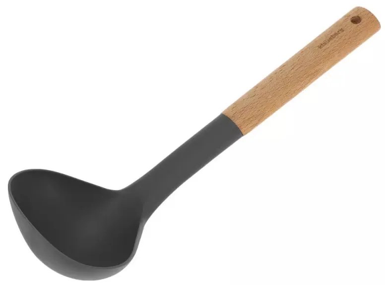 Σετ μαγειρικών σκευών Klausberg KB 7511, 5 μέρη, οξιά και νάιλον, γκρι