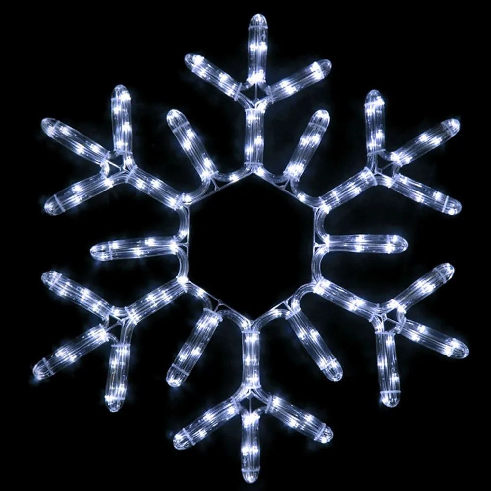 Φωτοσωλήνας Snowflake 144 Led X0814422311 56+150cm 25,2W Clear Aca