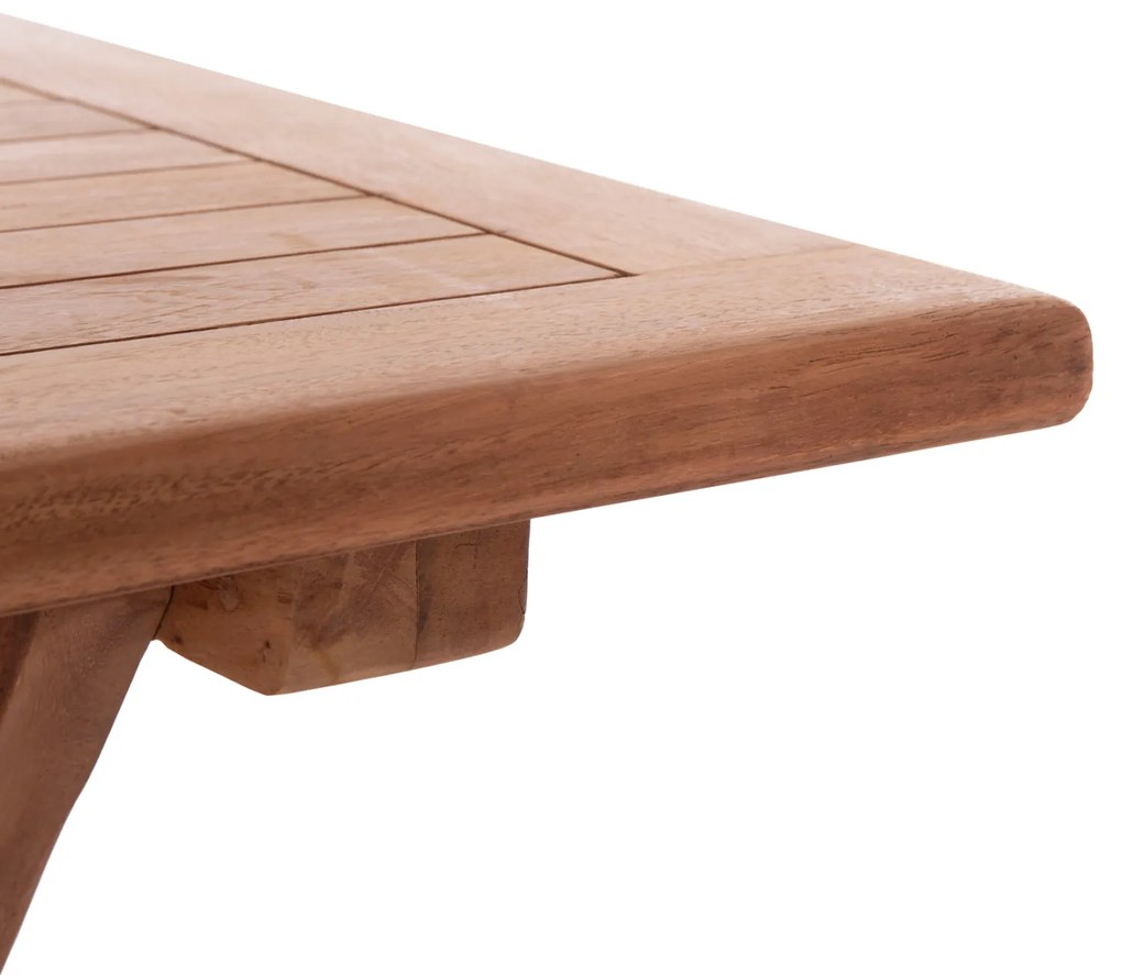 ΤΡΑΠΕΖΙ ΠΤΥΣΣΟΜΕΝΟ ΟΡΘΟΓΩΝΙΟ ERIS HM18117 ΞΥΛΟ TEAK--ΦΥΣΙΚΟ 120x70x76Υεκ. (1 Τεμμάχια)