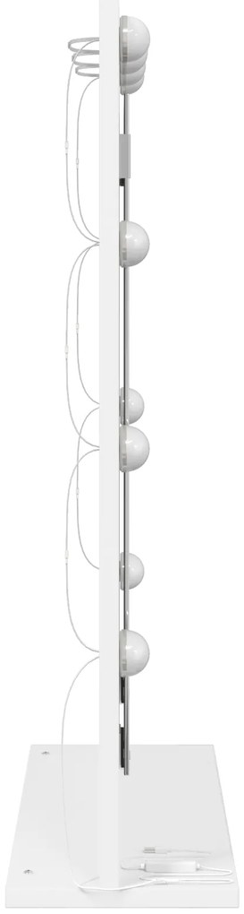 vidaXL Καθρέφτης Vanity  με LED Φώτα Λευκό 70x50x18 εκ.
