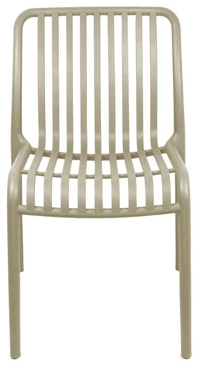 Καρέκλα Zoi pp σε απόχρωση cappucino 42x58x79εκ 42x58x79 εκ.