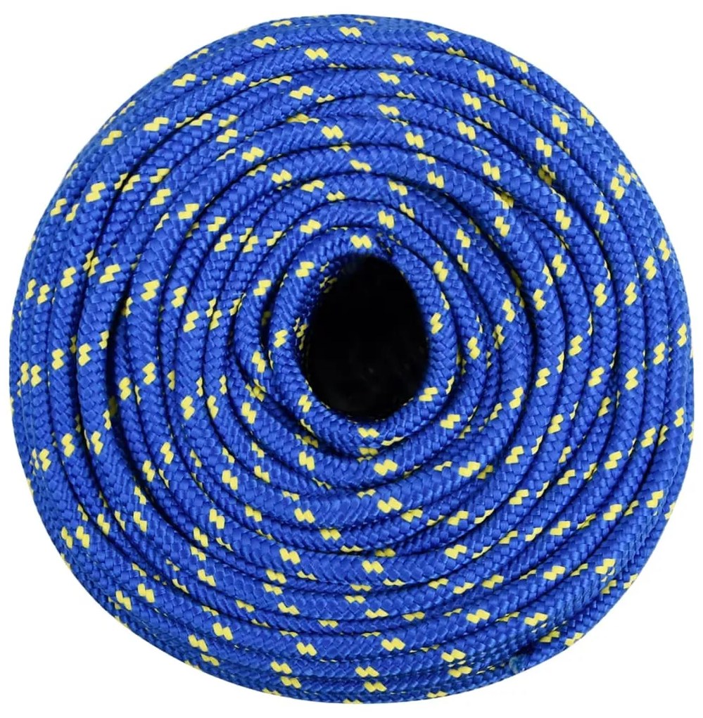 vidaXL Σχοινί Ναυτιλίας Μπλε 6 χιλ. 50 μ. από Πολυπροπυλένιο