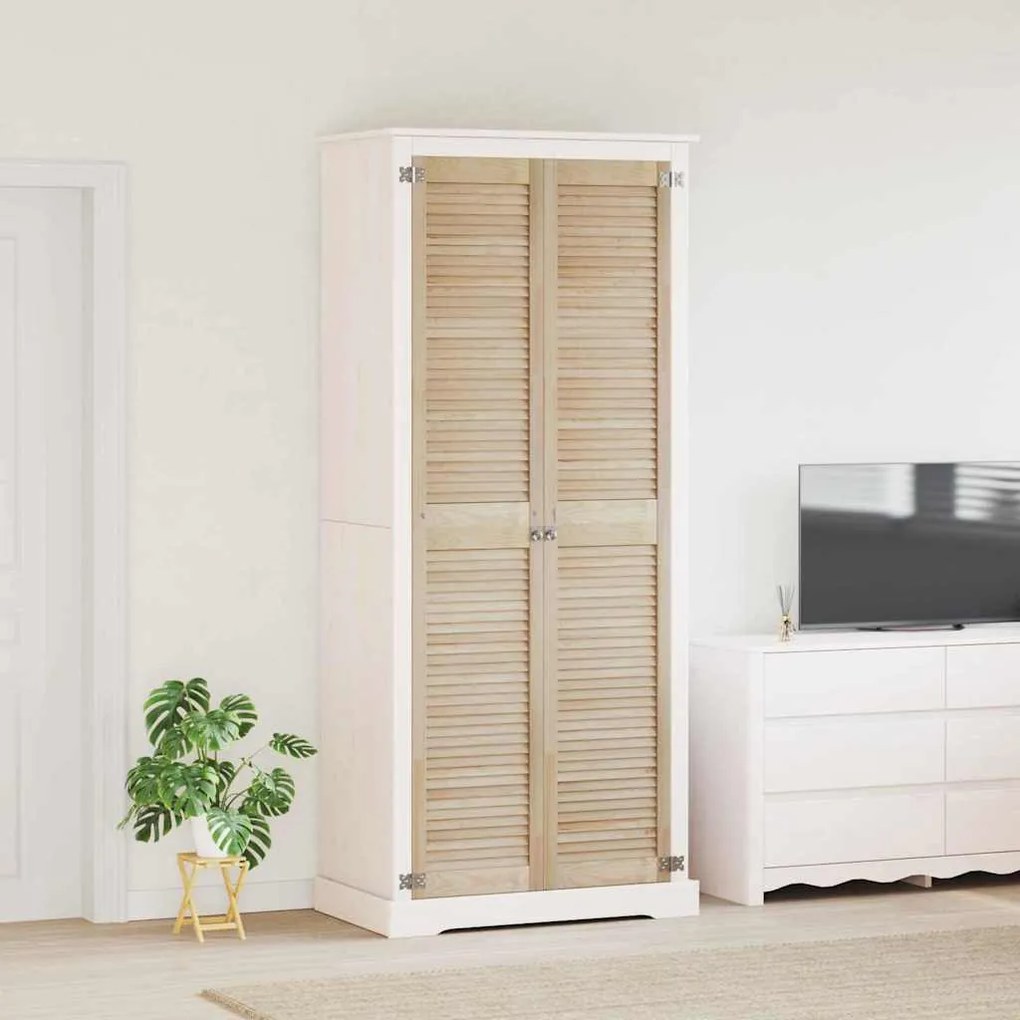 vidaXL Πόρτα Ντουλάπας με πόρτα 2 pcs Φυσικό 140.5 x 2.1 x 49.5 cm