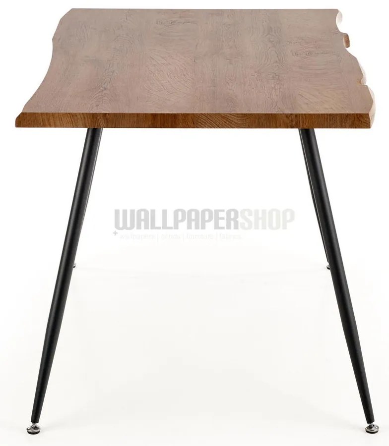 Carlson Τραπέζι Ξύλινο Καφέ 120x80x77