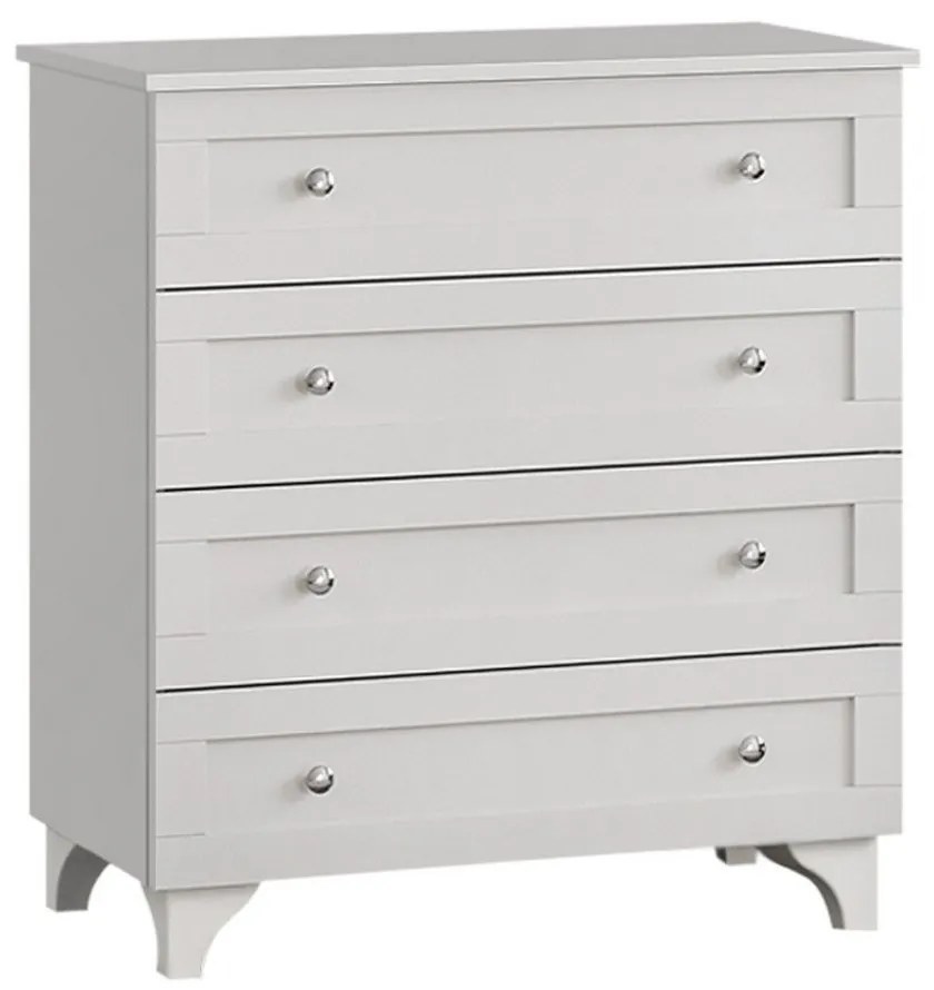 Συρταριέρα Emily 0235952 80x42x85cm White