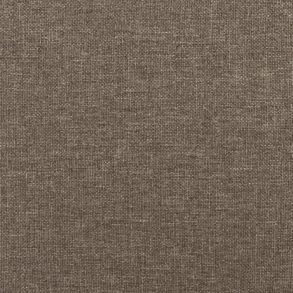 vidaXL Πάγκος Taupe 100x35x41 εκ. Υφασμάτινος