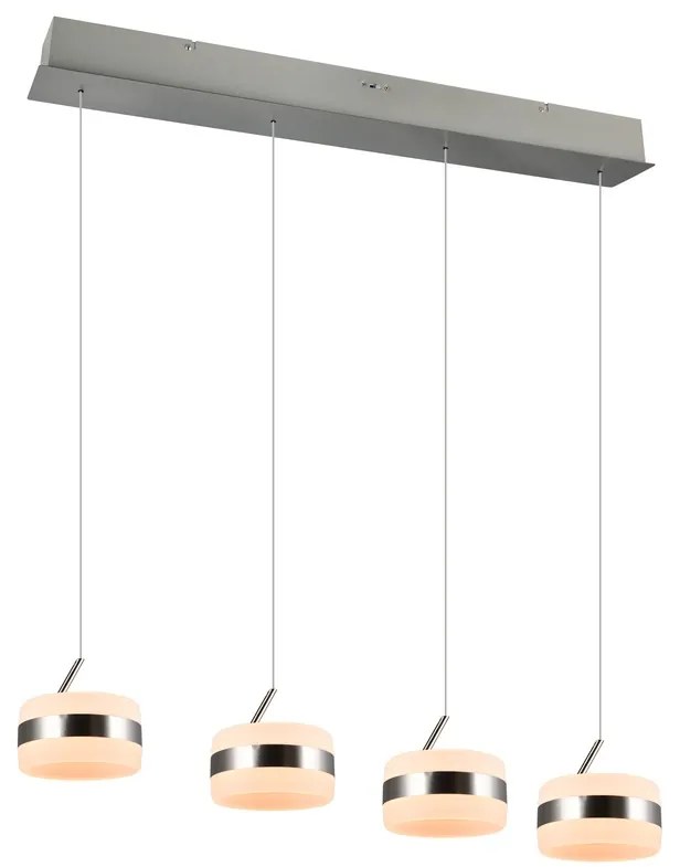 Φωτιστικό Κρεμαστό Trio Lighting DIOS 331410407 Νίκελ ματ (Nickel Mat- Satin) 2300+3000+4000K