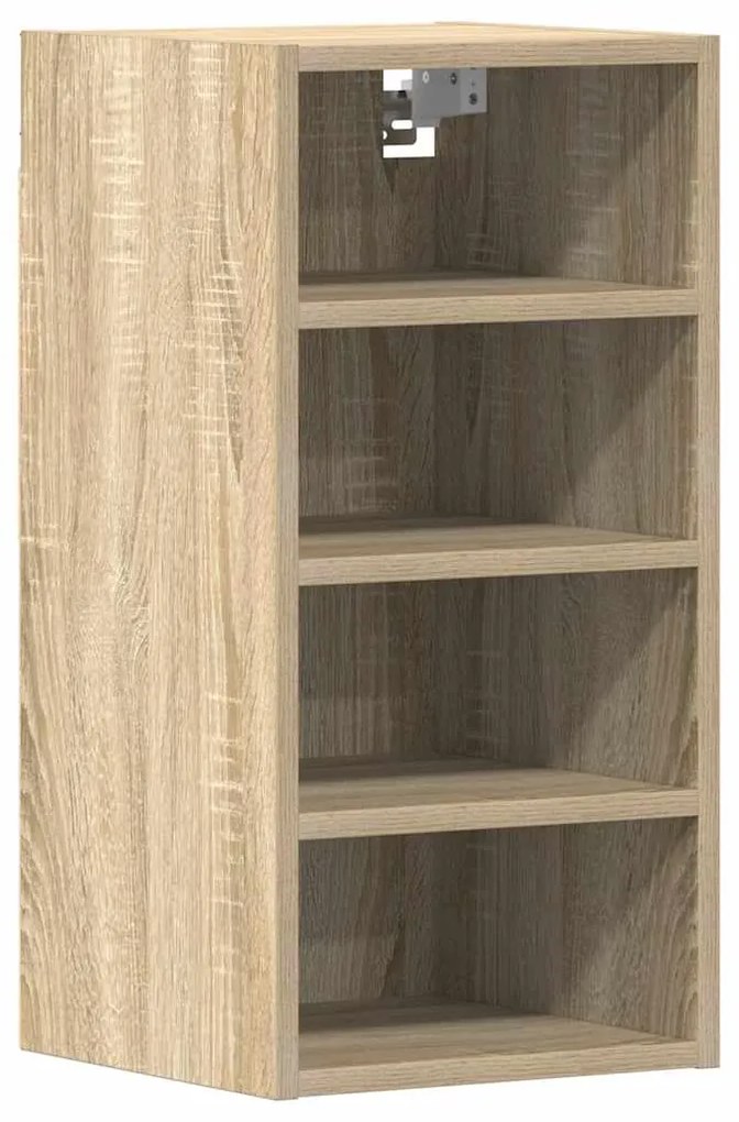 vidaXL Κρεμαστό Ντουλάπι "Riga" Ξύλο Sonoma Δρυς 30x29,5x60 εκ. από Τεχνητό Ξύλο