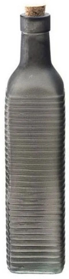 Μπουκάλι Γυάλινο Srools 915-2068 6x6x26cm Grey Artekko Glass