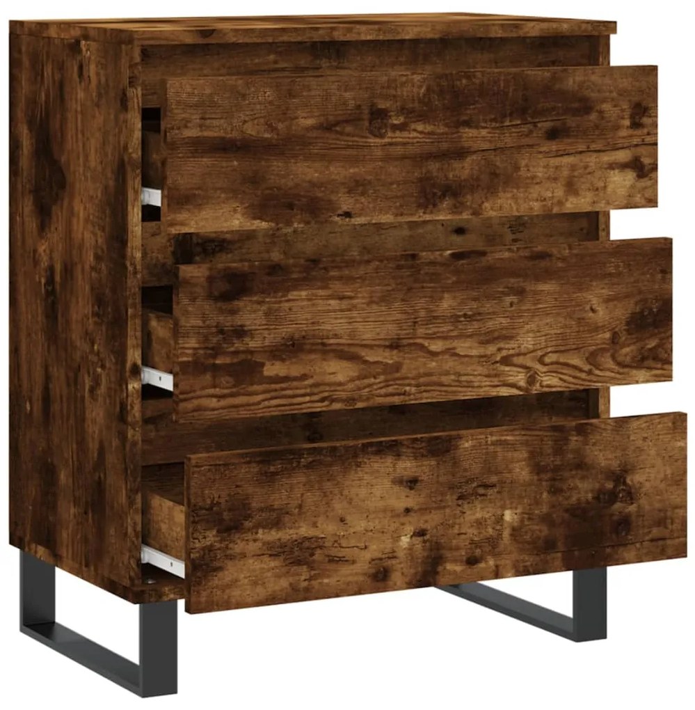 vidaXL Ντουλάπι Καπνιστή Δρυς 60x35x70 εκ. από Επεξεργασμένο Ξύλο