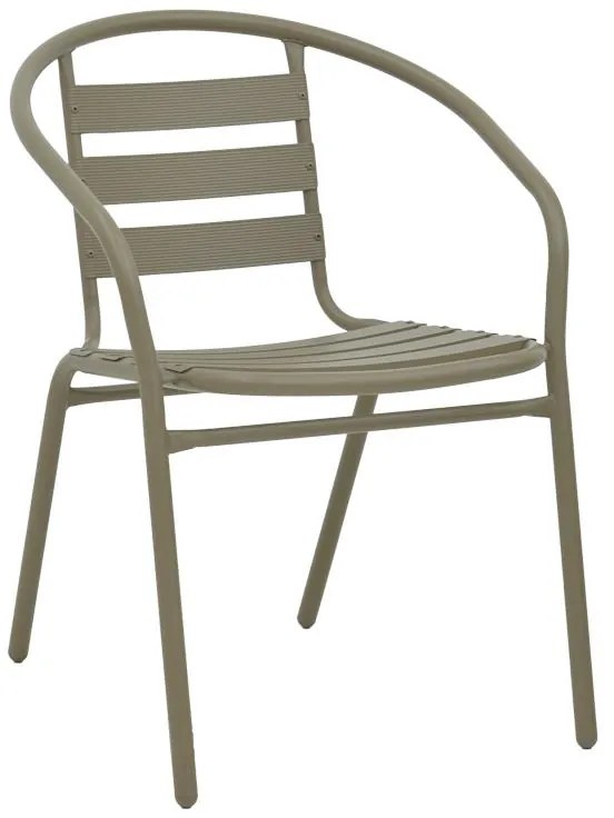 Καρέκλα - Πολυθρόνα Tade μέταλλο σαμπανιζέ 54x62x74 εκ. 54x58x73 εκ.