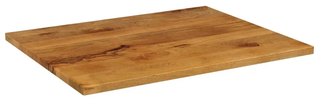 vidaXL Επιφάνεια Τραπεζιού Ορθογώνια 90x80x3,8 εκ. Μασίφ Ξύλο Μάνγκο