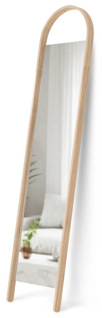 Ξύλινος καθρέπτης δαπέδου 195x45εκ. Umbra Bellwood Mirror