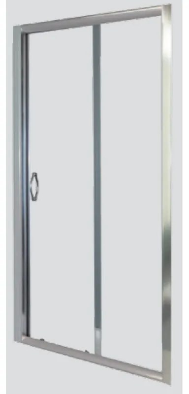 Sanitec AF 200 Καμπίνα Ευθύγραμμη 140xh.200cm για Ντουζιέρα Flat Α200