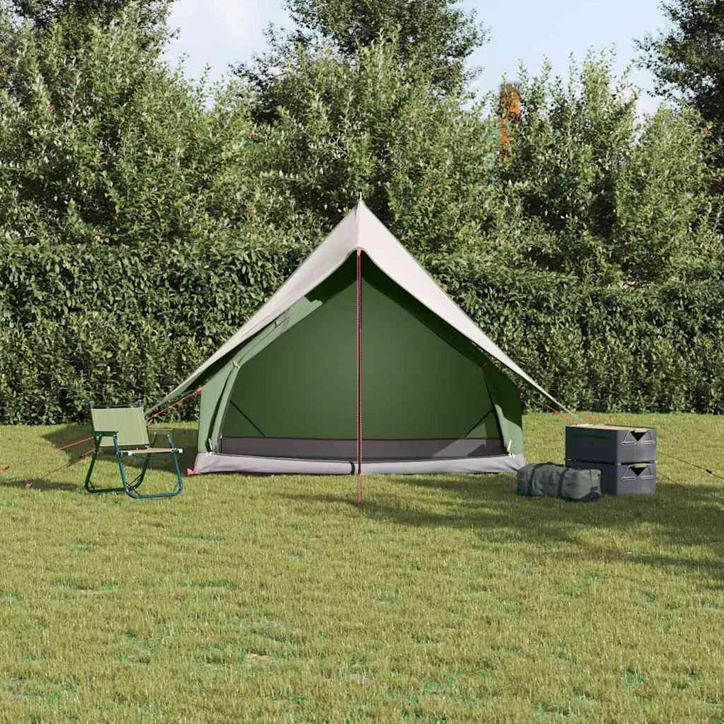 vidaXL Σκηνές με στέγη Πράσινο 220 x 233 x 184 εκ Πολυεστέρας