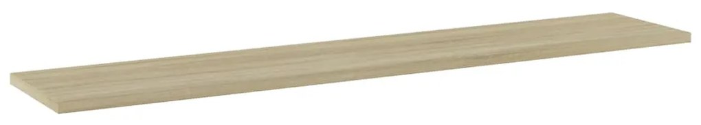 vidaXL Ράφια Βιβλιοθήκης 4 τεμ. Sonoma Δρυς 100x20x1,5 εκ. Μοριοσανίδα