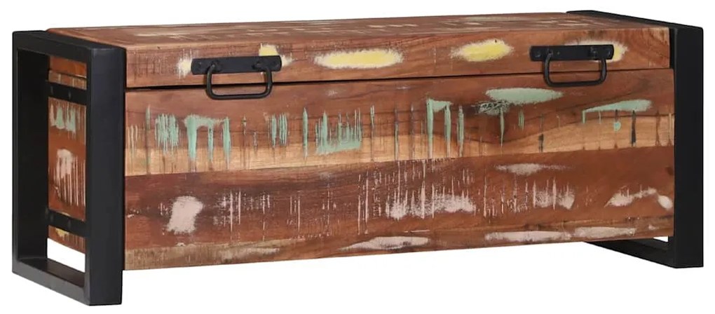 vidaXL Αποθηκευτικές Κάσες 80 x 30 x 30 εκ Μασίφ ανακυκλωμένο ξύλο