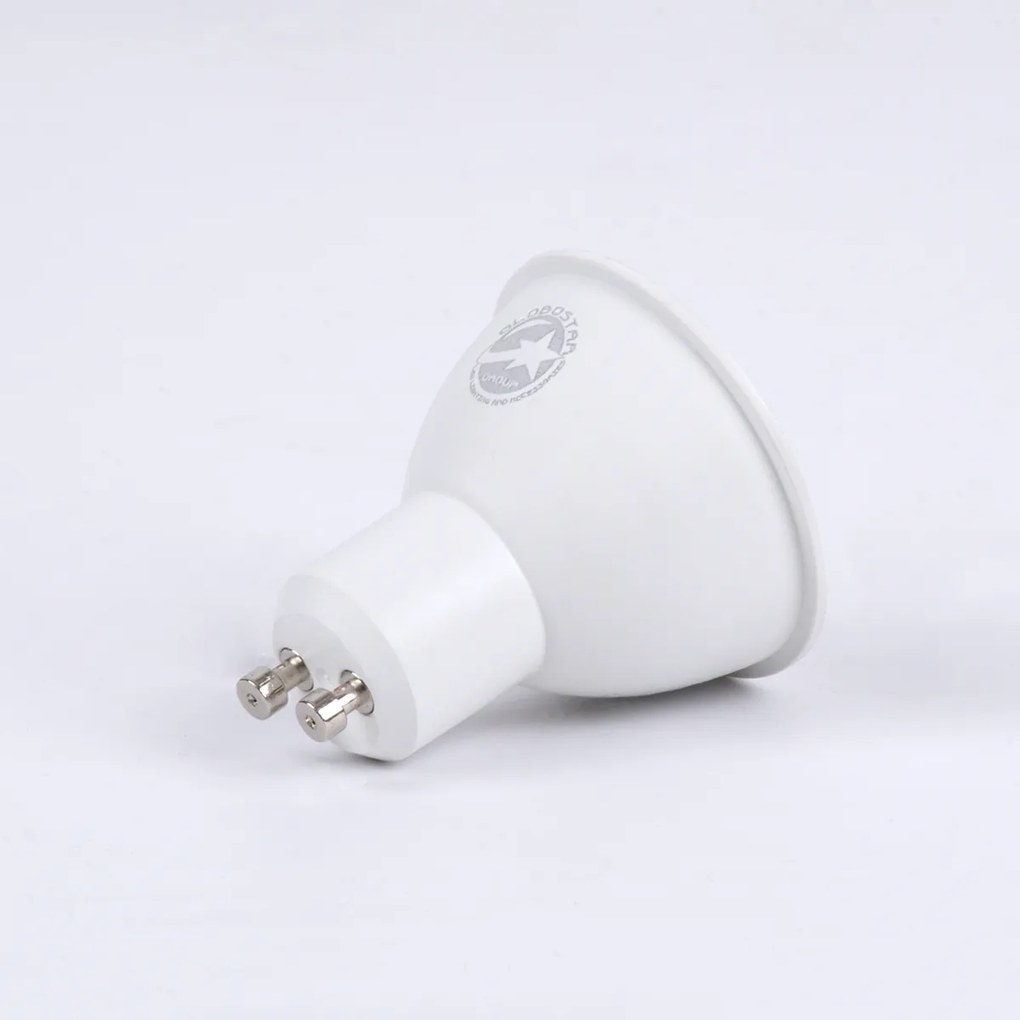 GloboStar 60106 Σποτ LED GU10 MR16 8W 904lm 120° AC 220-240V IP20 Φ5 x Υ5.8cm Φυσικό Λευκό 4500K Dimmable - 3 Years Warranty - 60106