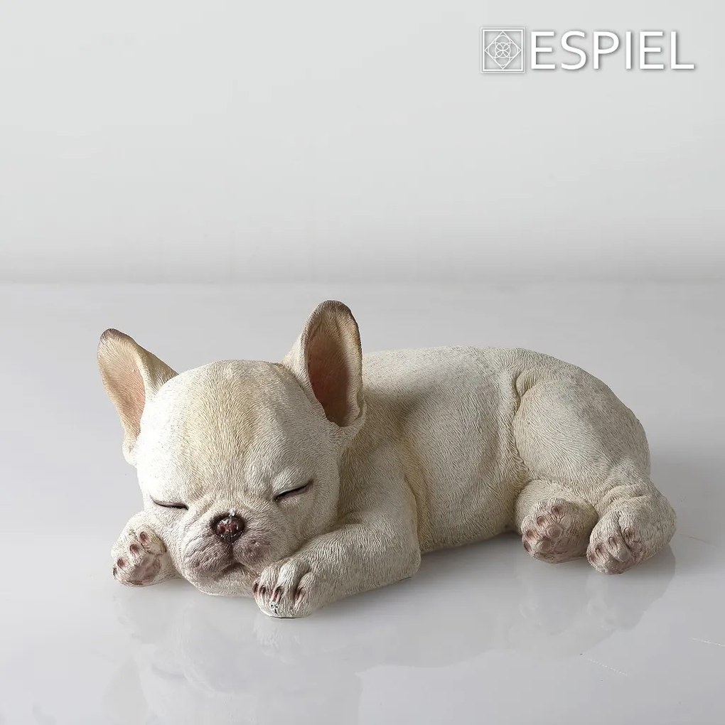 ΦΙΓΟΥΡΑ ΣΚΥΛΟΣ FRENCH BULLDOG ΠΟΛΥΡΕΖ. 30Χ19,8Χ13ΕΚ - ESPIEL - KUL103