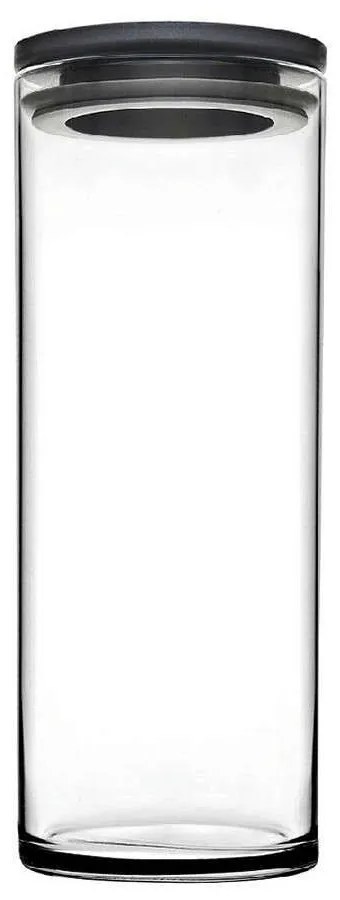 Δοχείο Αποθήκευσης Breakfast Club SP43756G2B 1230ml Clear-Grey Espiel Plastic, Glass