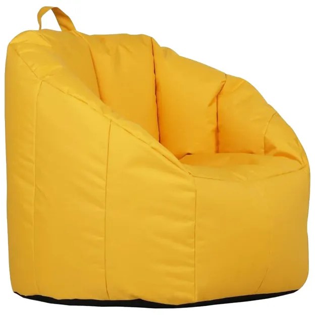 Πολυθρόνα Kerlon pakoworld αδιάβροχο σε κίτρινη απόχρωση Φ80x65εκ