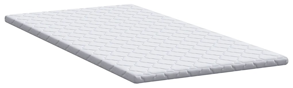 vidaXL Στρώματα Λευκό 140 x 190 cm Πολυεστέρας χωρίς κόλλα