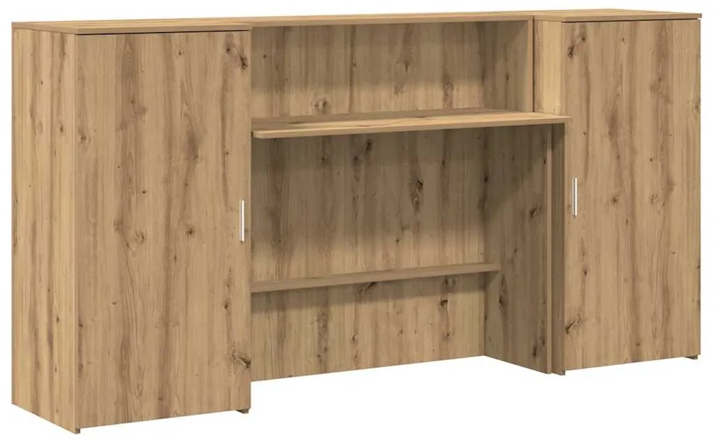 vidaXL Γραφείο υποδοχής 200x50x103,5 εκ. Επεξεργασμένο Ξύλο