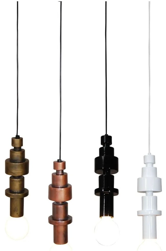 Φωτιστικό Οροφής HL-3544-1 77-3830 Gabriel Old Copper  Homelighting Wood