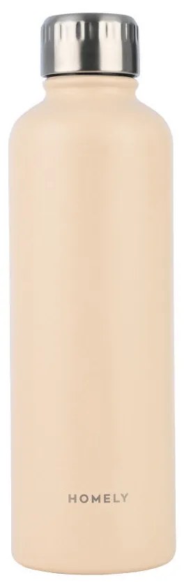 Θερμός-Μπουκάλι Ανοξείδωτο Flask Homely Sandstone 500ml-7x7x23εκ. Estia 01-32579