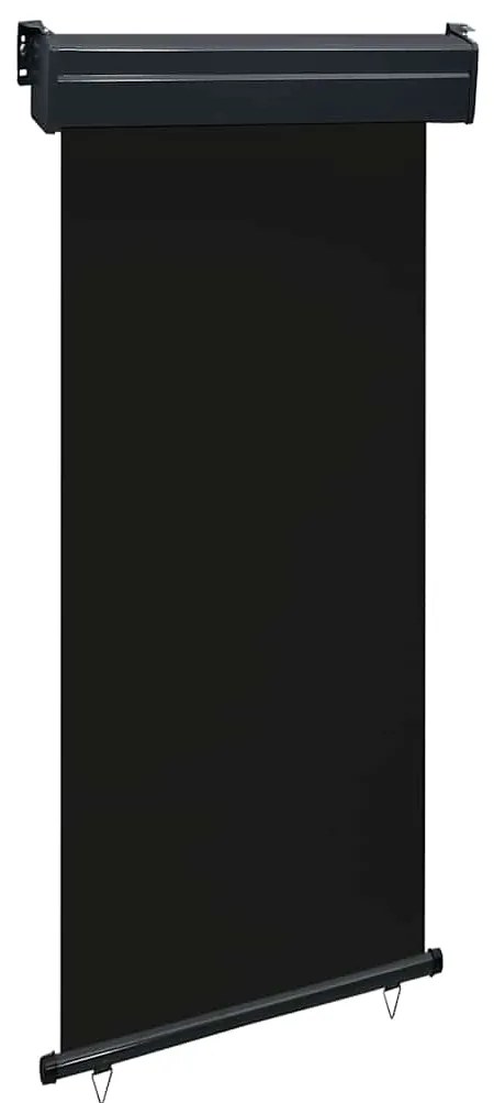 vidaXL Σκίαστρο Βεράντας Πλαϊνό Μαύρο 105 x 250 εκ.