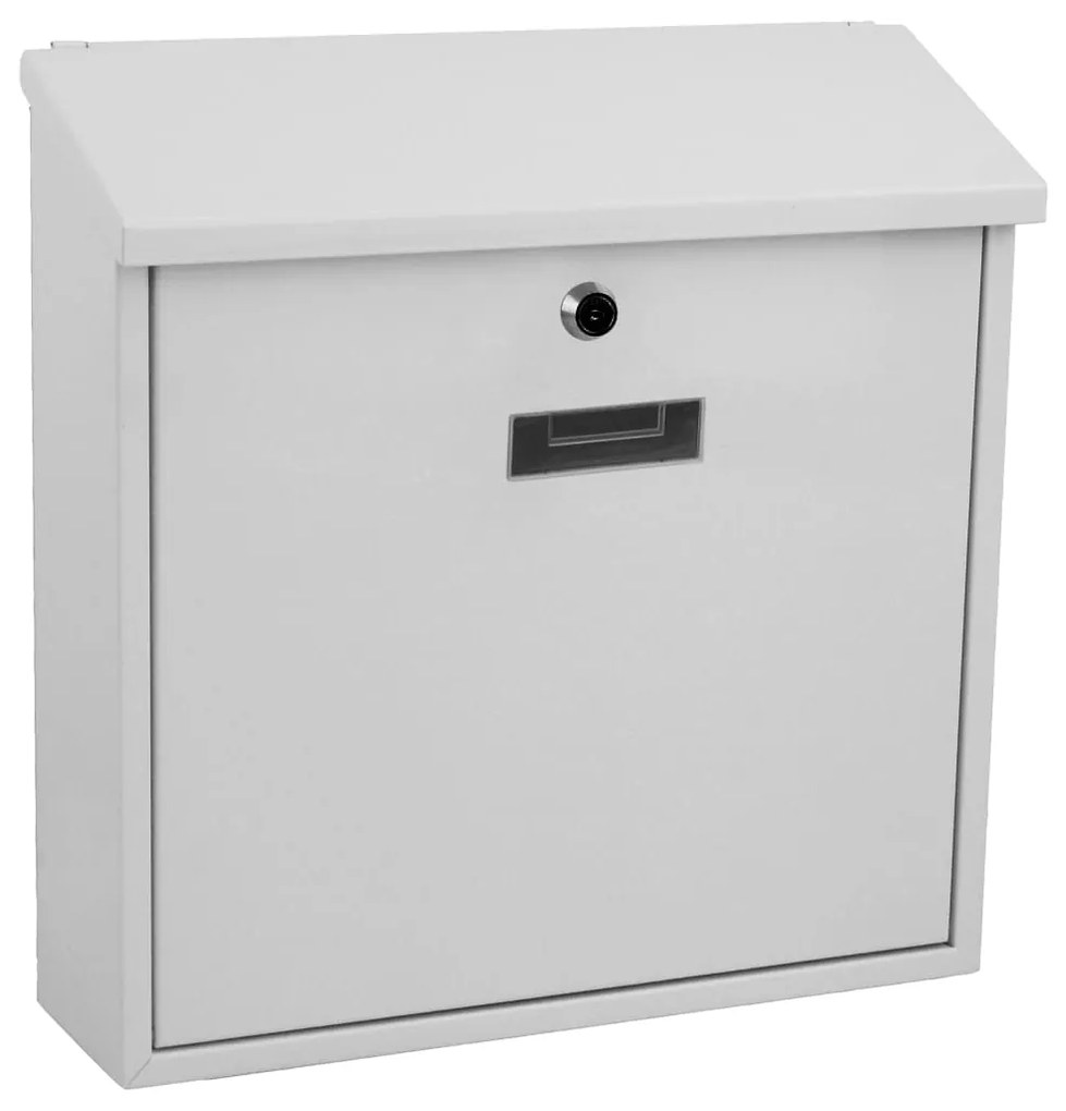 Perel 432497  Mailbox "Monaco" White