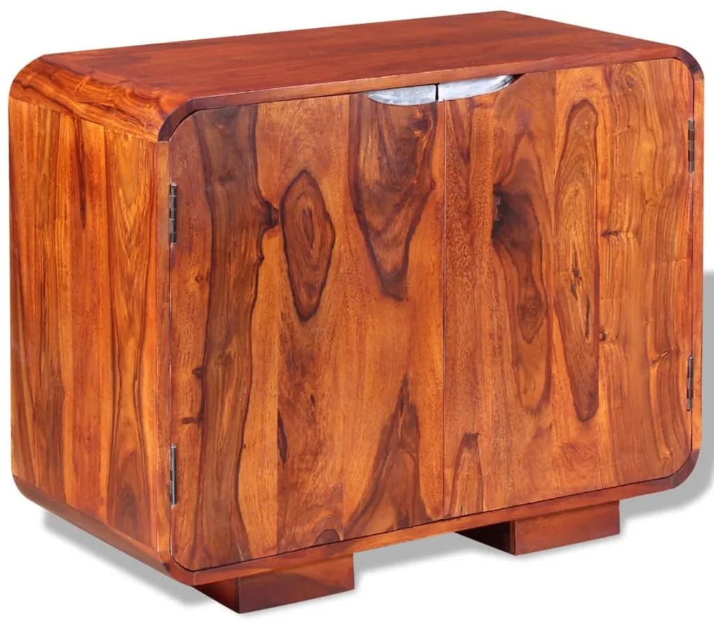 vidaXL Ντουλάπι 75 x 35 x 60 εκ. από Μασίφ Ξύλο Ακακίας