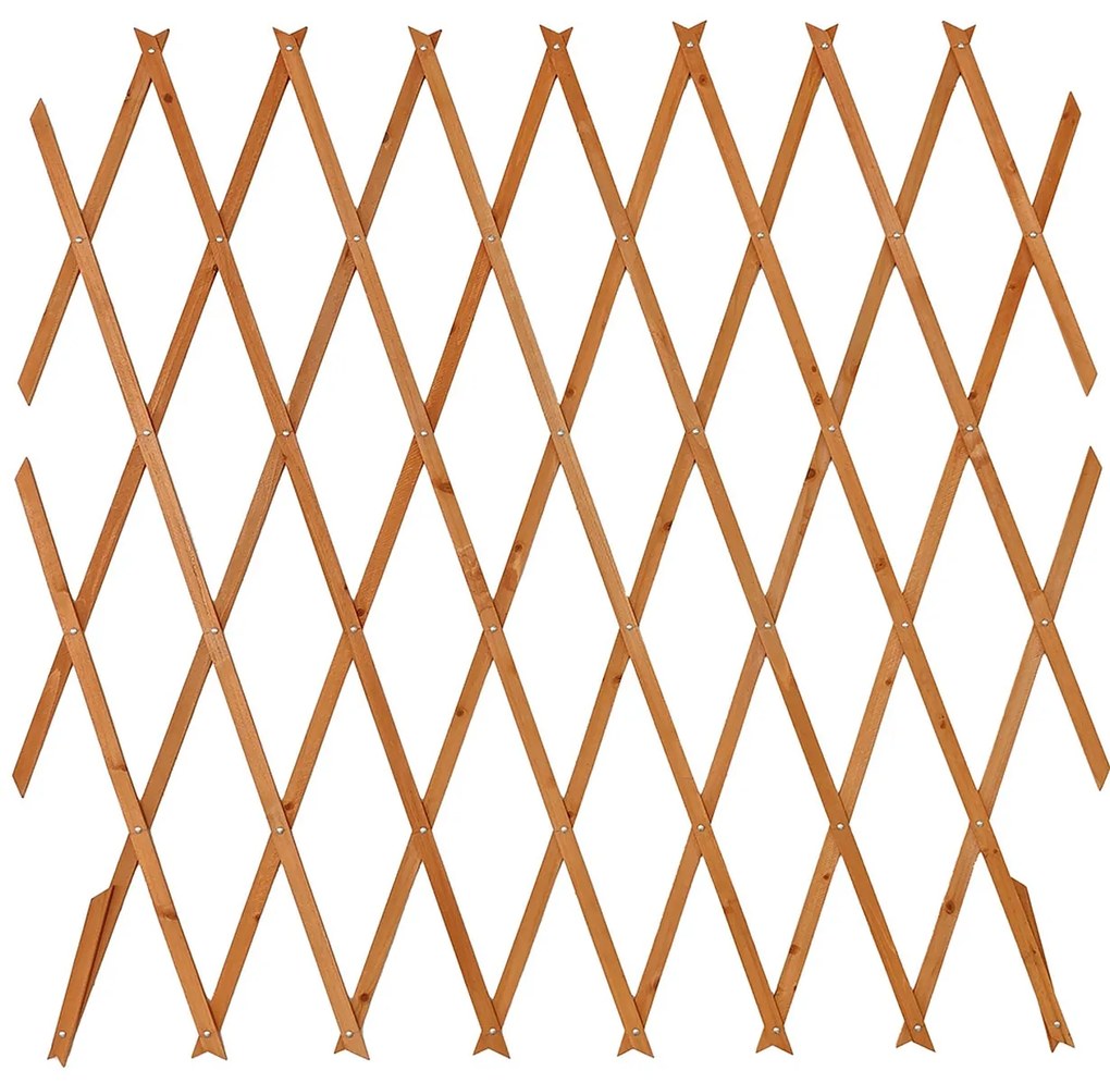 Συρμάτινη Περίφραξη Καφέ Ξύλο Ελάτης 180x90cm