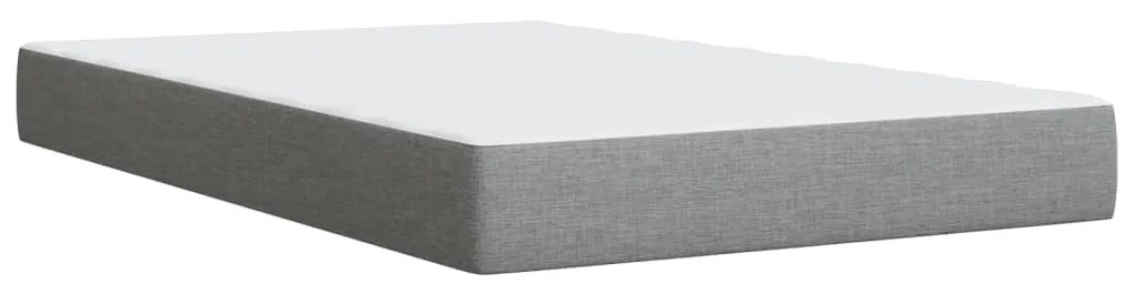 ΚΡΕΒΑΤΙ BOXSPRING ΜΕ ΣΤΡΩΜΑ ΑΝΟΙΧΤΟ ΓΚΡΙ 120X190 ΕΚ. ΥΦΑΣΜΑΤΙΝΟ 3285827