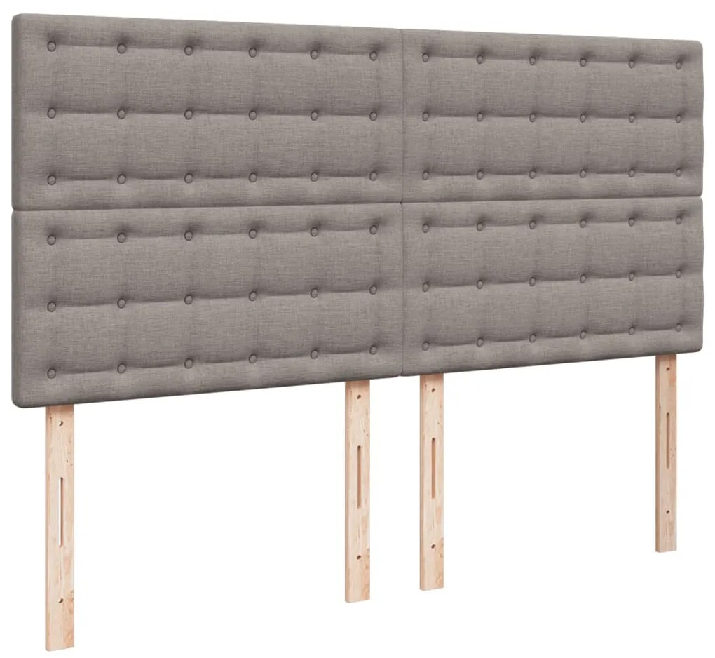 ΚΡΕΒΑΤΙ BOXSPRING ΜΕ ΣΤΡΩΜΑ TAUPE 180X200 ΕΚ. ΥΦΑΣΜΑΤΙΝΟ 3291765