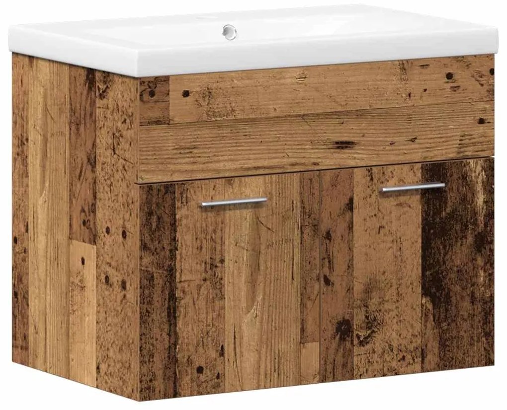 vidaXL Σετ Άλλο Παλαιό ξύλο 60 x 38.5 x 46 cm Επεξεργασμένο ξύλο