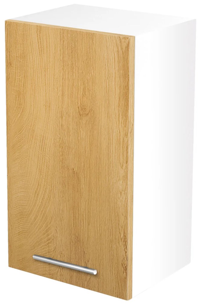 VENTO G-40/72 top cabinet, color: white / honey oak DIOMMI V-UA-VENTO-G-40/72-D.MIODOWY DIOMMI-60-22899