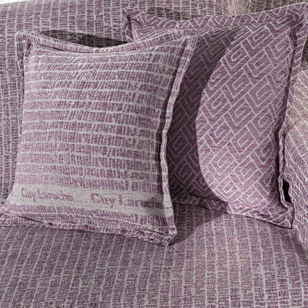 Μαξιλαροθήκη Διακοσμητική Parfait Lilac Guy Laroche 45X45 50x50cm Cotton-Acrylic