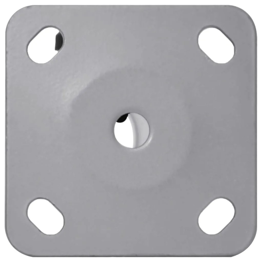 vidaXL Βάση Ομπρέλας Ασημί για Ιστό Ø32/34/38 Ατσάλι