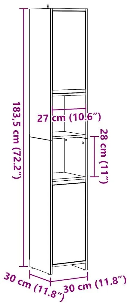 ΣΤΗΛΗ ΜΠΑΝΙΟΥ ΠΑΛΙΟ ΞΥΛΟ 30 X 30 X 183,5 ΕΚ. ΑΠΟ ΜΟΡΙΟΣΑΝΙΔΑ 856064