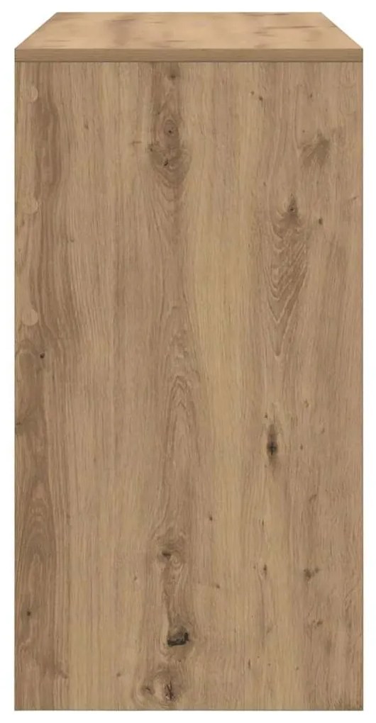 vidaXL Γραφείο artisan δρυς 100 x 40 x 76 εκ. Επεξεργασμένο ξύλο