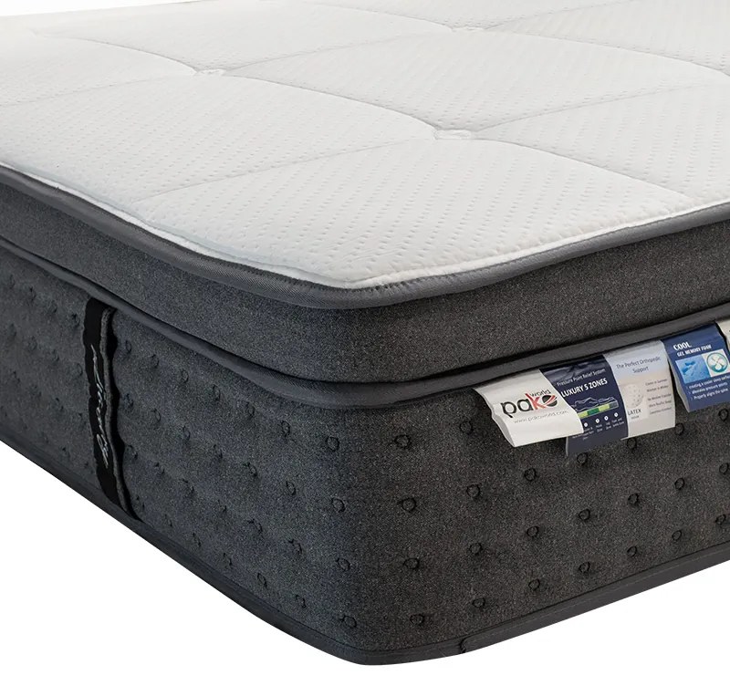 ΣΤΡΩΜΑ LUXURY PAKOWORLD POCKET SPRING+GEL MEMORY FOAM+LATEX 34-36CM 160X200ΕΚ