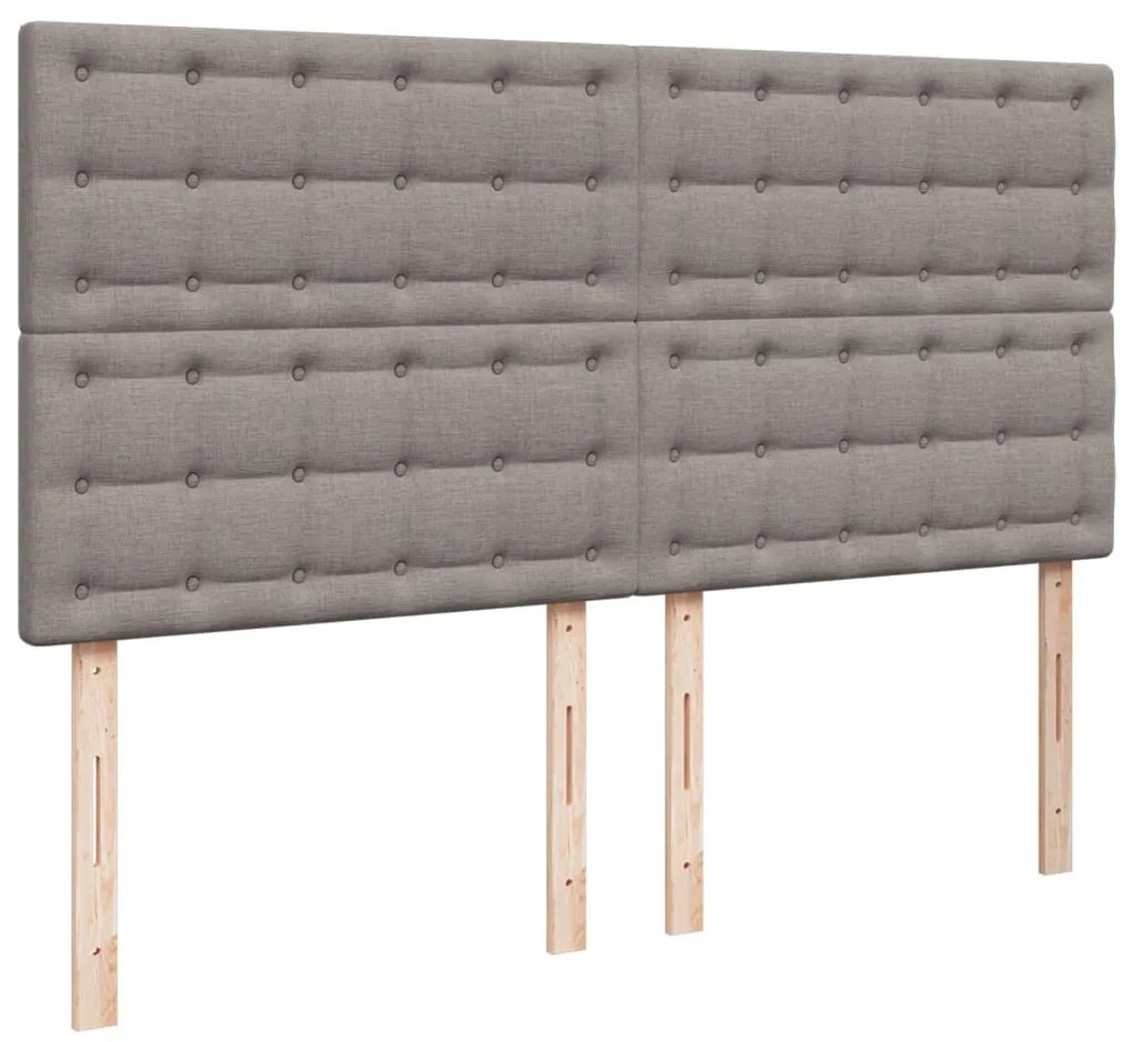 ΚΡΕΒΑΤΙ BOXSPRING ΜΕ ΣΤΡΩΜΑ TAUPE 180X200 ΕΚ. ΥΦΑΣΜΑΤΙΝΟ 3294065