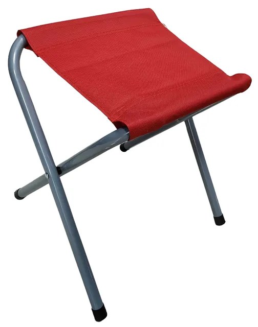Πτυσσόμενο σκαμπό camping - 1302 - 271031 - Red
