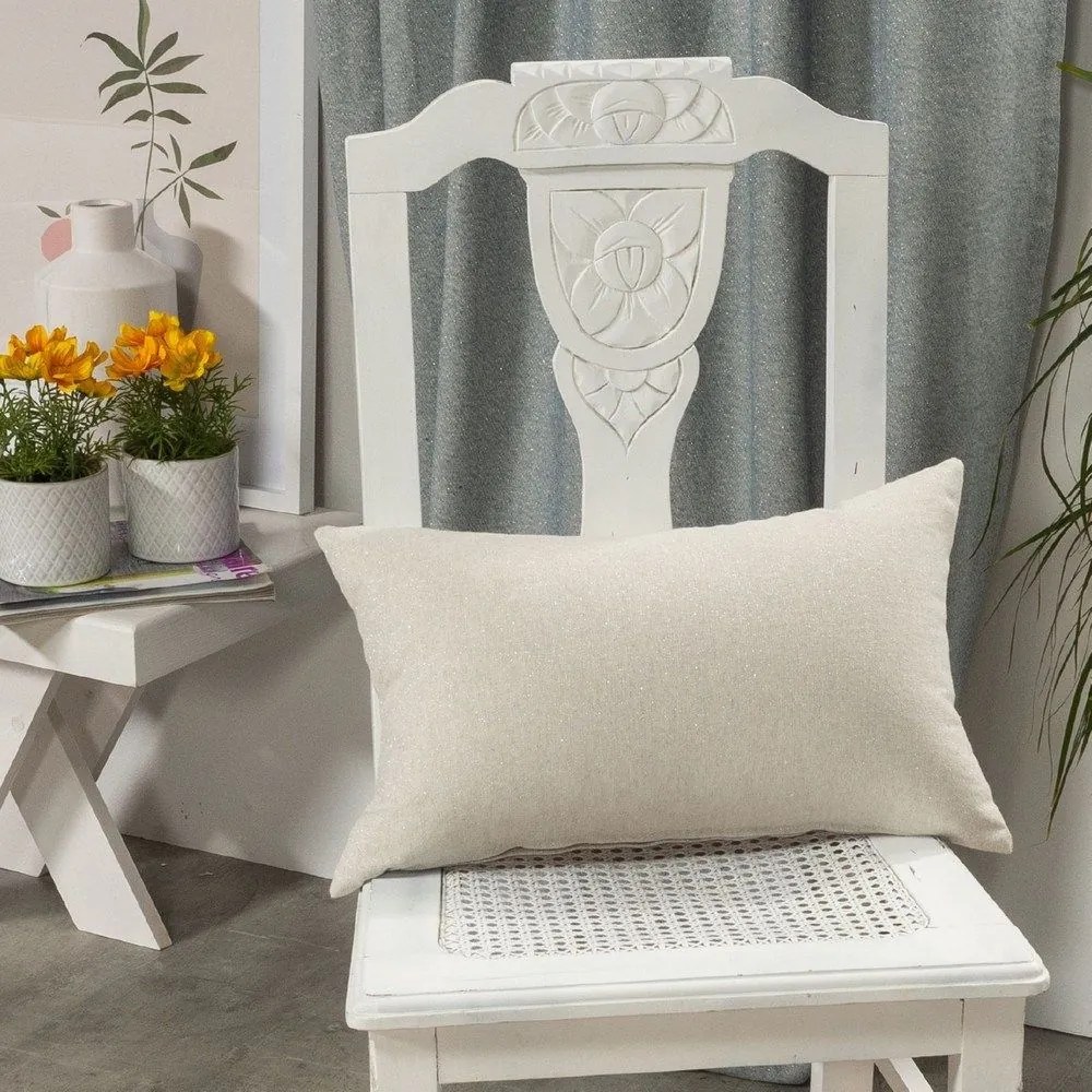 Μαξιλαροθήκη Διακοσμητική Aragona 11 Beige Teoran 30X50 Cotton-Polyester