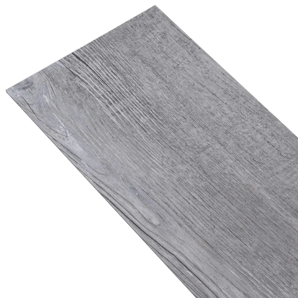vidaXL Δάπεδο Μη Αυτοκόλλητο Γκρι 5,26 μ² / 2 χιλ. από PVC