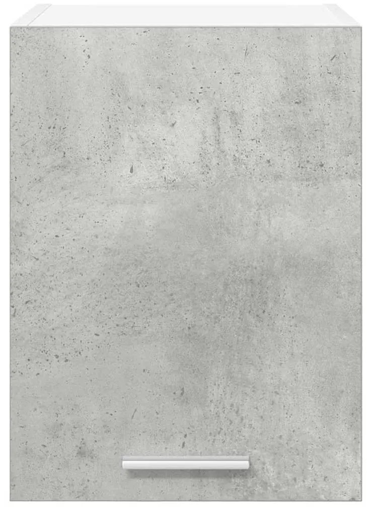 vidaXL Κρεμαστό ντουλάπι Σκυρόδεμα Γκρι και Λευκό 30 x 31 x 40 εκ.